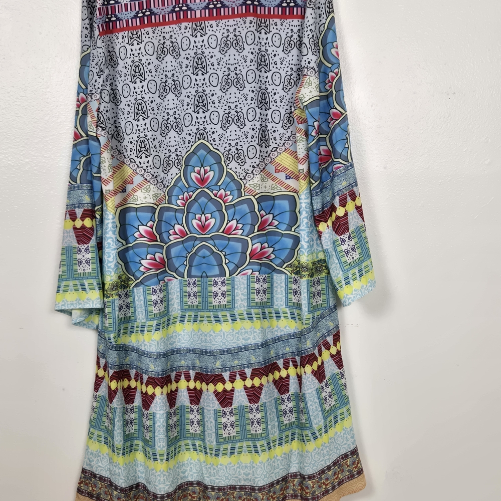 Multicolor Bohemian Tunic Top - Picture 5 of 5